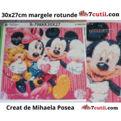 Goblen cu diamante - Mickey si Minnie Mouse