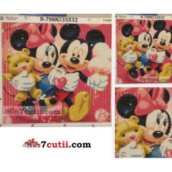 Goblen cu diamante - Mickey si Minnie Mouse