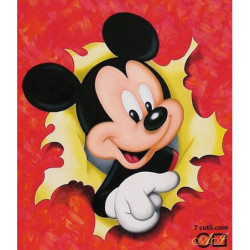 Goblen cu diamante - mickey mouse surpriza