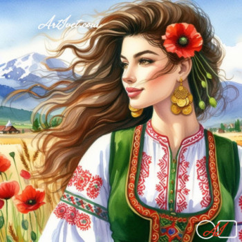 Goblen  de  diamante - Frumoasa Elena