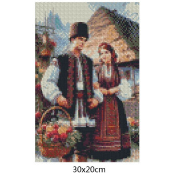 Goblen  de  diamante - De ziua Floriilor