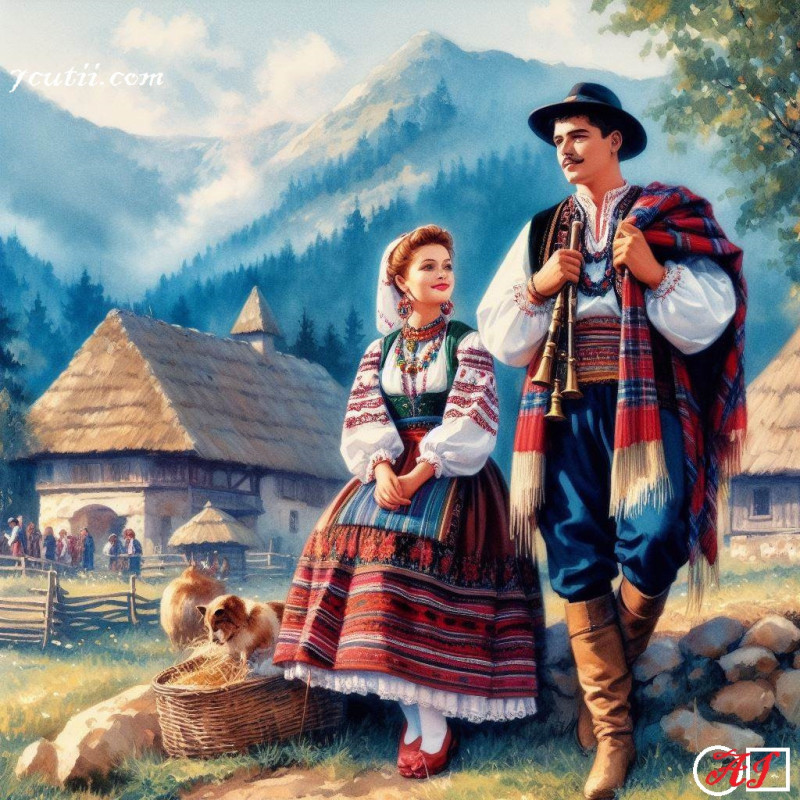 Goblen de diamante - Fat frumos si mandra la tara Goblen de diamante - Fat frumos si mandra la tara