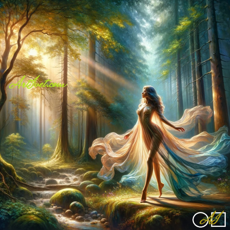 Goblen de diamante - Dansul Sanzienei Goblen de diamante - Dansul Sanzienei
