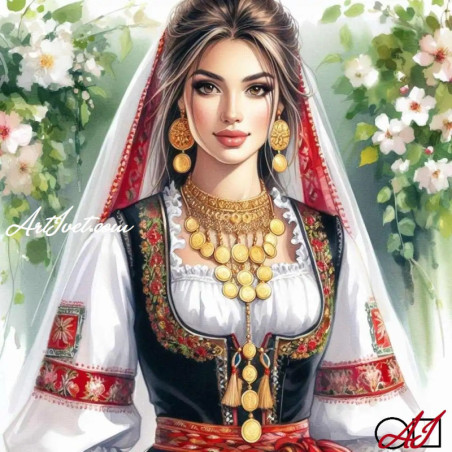 Goblen  de  diamante - Silvia