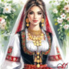 Goblen  de  diamante - Silvia