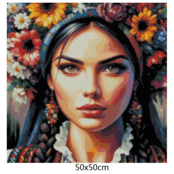 Goblen  de  diamante -  Raluca frumoasa ca florile