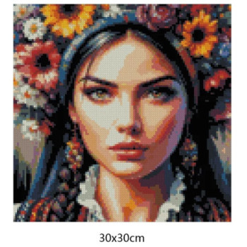 Goblen  de  diamante -  Raluca frumoasa ca florile