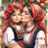 Goblen  de  diamante - Un pupic pentru fetita mea