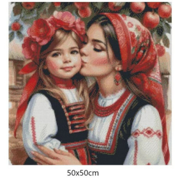Goblen  de  diamante - Un pupic pentru fetita mea