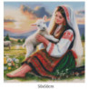 Goblen  de  diamante - Georgiana si mielul alb