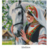 Goblen de diamante - Ioana - flori de primavara