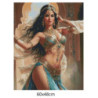 Goblen  de  diamante - Dansatoare orientala