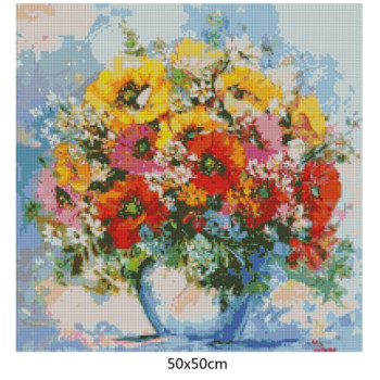 Goblen  de  diamante - Flori de Multumire