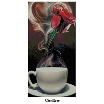 Goblen de diamante - Cafea amara si aroma de trandafiri