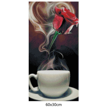 Goblen de diamante - Cafea amara si aroma de trandafiri