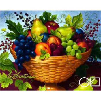 Goblen  de  diamante - Fructe delicioase intr-un cos