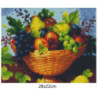 Goblen  de  diamante - Fructe delicioase intr-un cos