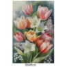 Goblen  de  diamante - Buchet incantator cu lalele