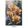 Goblen  de  diamante - Orhidee galbene