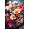 Goblen  de  diamante - Cale roz