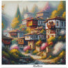 Goblen  de  diamante - Primavara in Veliko Tarnovo