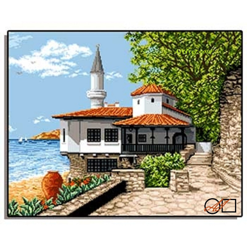 Goblen de diamante - Palatul din Balcic Goblen de diamante - Palatul din Balcic