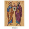Goblen  de  diamante - Sfintii Apostoli Petru si Pavel
