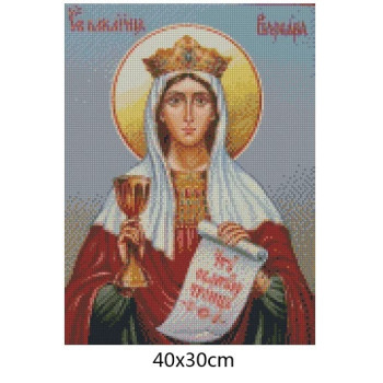 Goblen  de  diamante - Sfanta Varvara