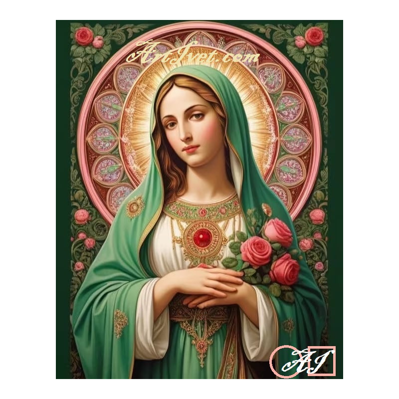 Goblen de diamante - Maica sperantei celei noi Goblen de diamante - Maica sperantei celei noi
