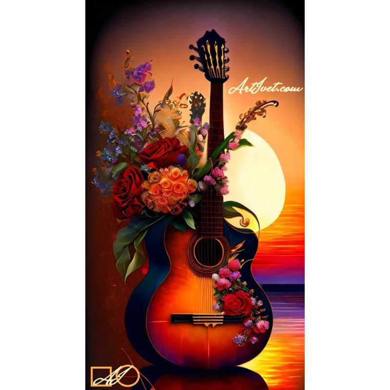 Goblen de diamante - Guitara de foc