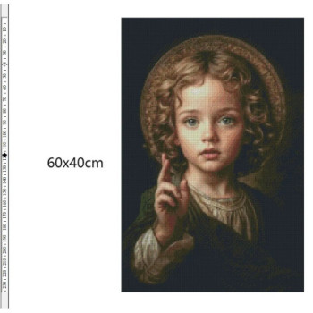 Goblen  de  diamante - Icoana micul Iisus